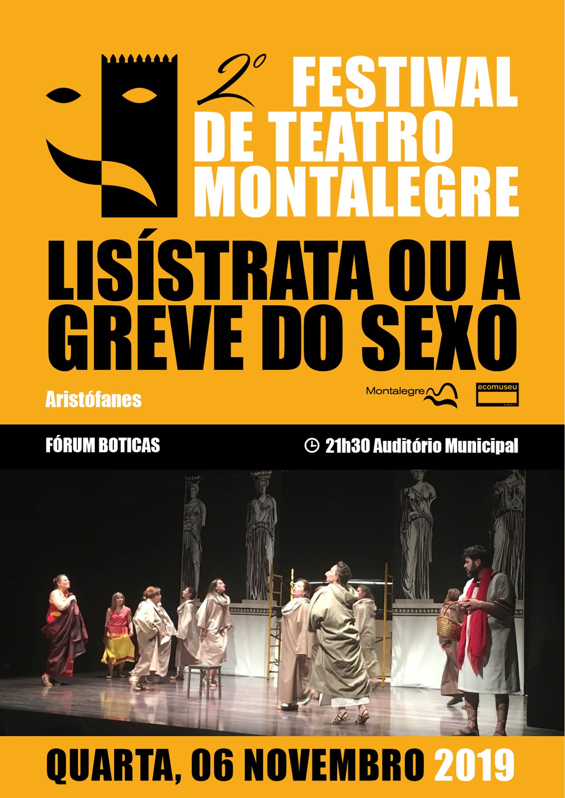 II Festival de Teatro | “Lisístrata ou a greve do sexo” – Rede Concelhia de  Bibliotecas de Montalegre